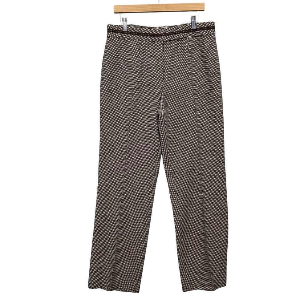 Escada For Neiman Marcus Wool Pleated Pants Size 42 / 34 Waist